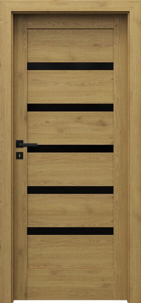 Usa PORTA VERTE HOME H5 (sticla neagra) PORTAPERFECT 3D + TOC PORTA SYSTEM