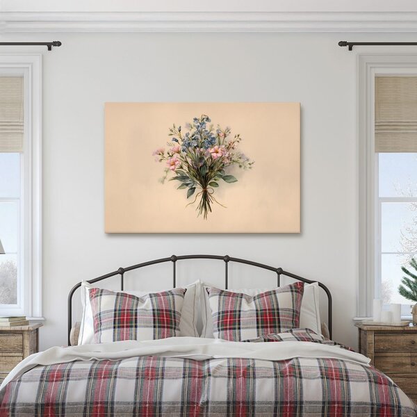 Tablou buchet de flori delicate