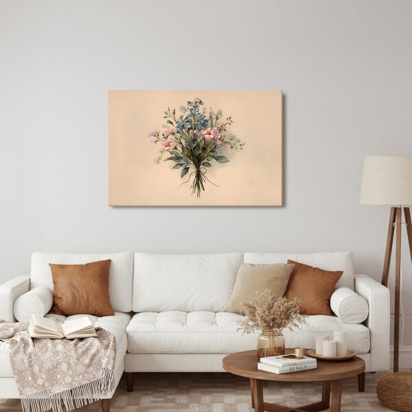 Tablou buchet de flori delicate