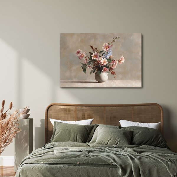 Tablou armonie florală în ceramică