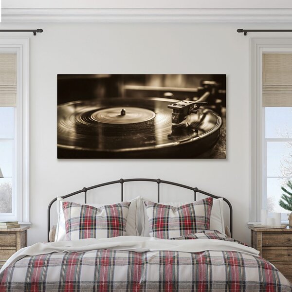 Tablou disc de gramofon vintage