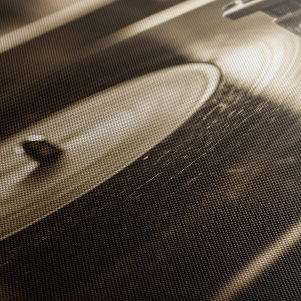 Tablou disc de gramofon vintage