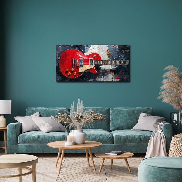 Tablou pictură chitară electrică LP