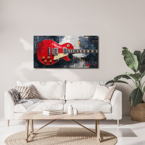 Tablou pictură chitară electrică LP