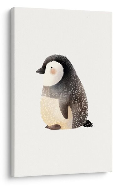 Tablou pui de pinguin adorabil