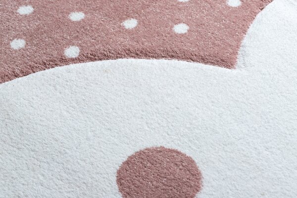 Covor PETIT BUNNY iepure roz