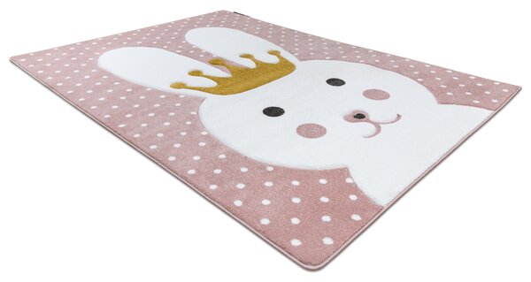 Covor PETIT BUNNY iepure roz