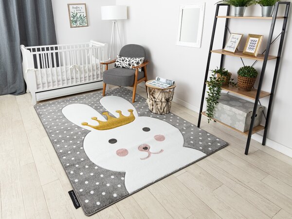 Covor PETIT BUNNY iepure gri