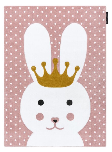 Covor PETIT BUNNY iepure roz