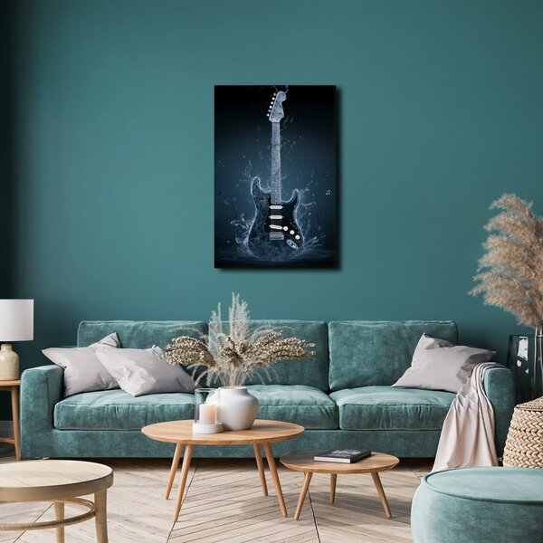 Tablou instrument muzical din apă