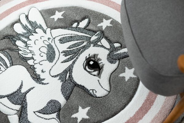 Covor PETIT PONY ponei gri