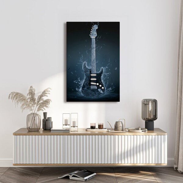 Tablou instrument muzical din apă