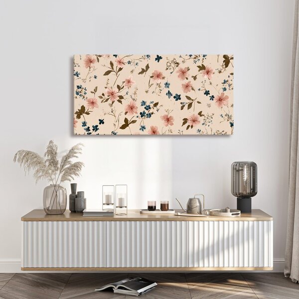 Tablou vis floral romantic