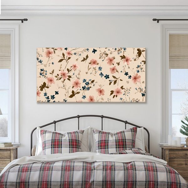 Tablou vis floral romantic