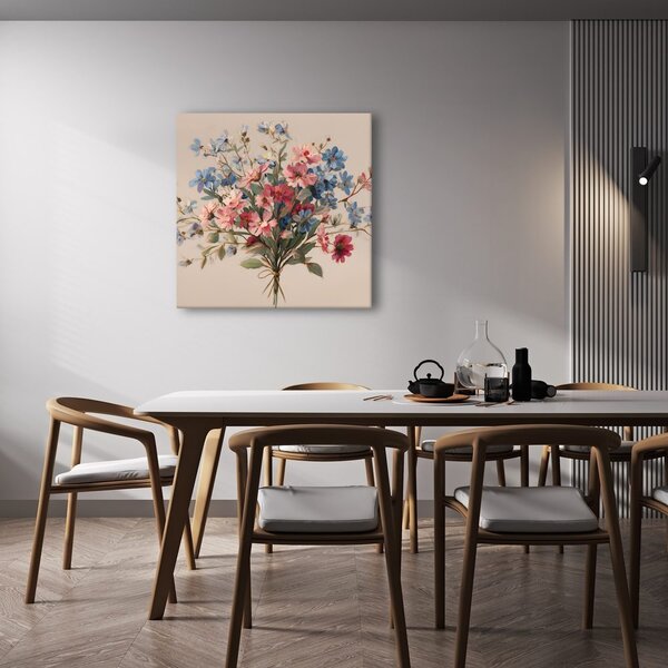 Tablou aranjament floral delicat