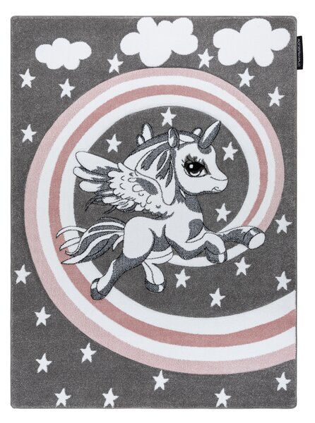 Covor PETIT PONY ponei gri