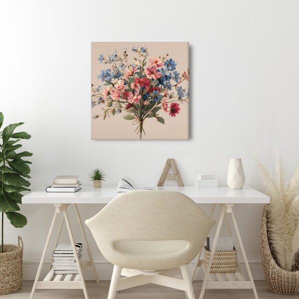 Tablou aranjament floral delicat