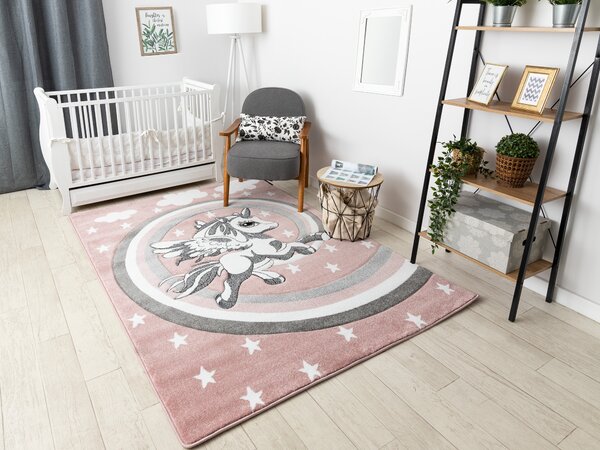 Covor PETIT PONY ponei roz