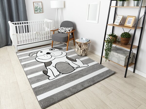 Covor PETIT PUPPY PUI gri