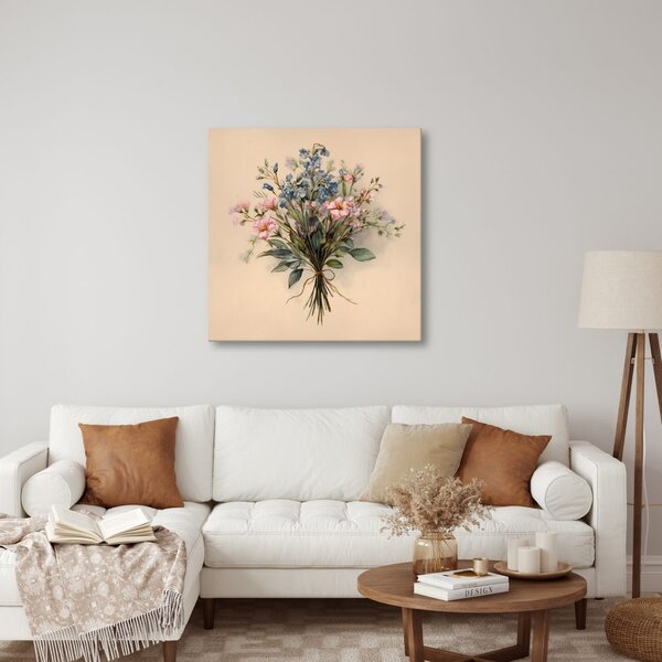 Tablou aranjament floral gingaș