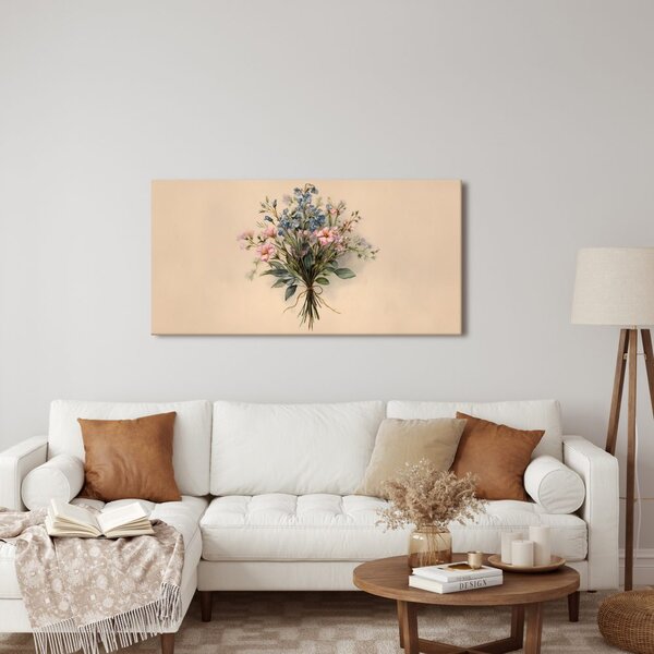 Tablou vis floral pastelat