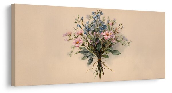 Tablou vis floral pastelat