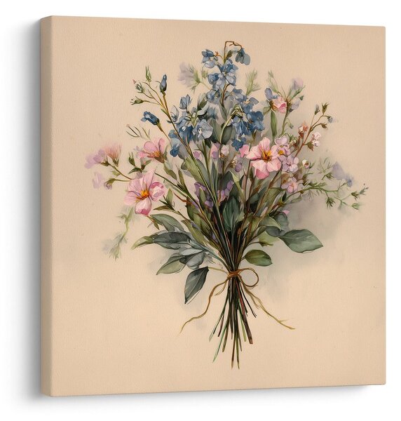 Tablou aranjament floral gingaș