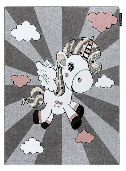 Covor PETIT UNICORN INOROG gri