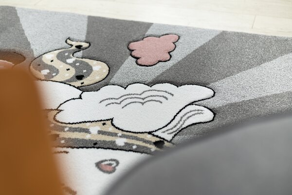 Covor PETIT UNICORN INOROG gri