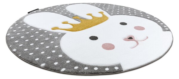 Covor PETIT BUNNY iepure cerc gri