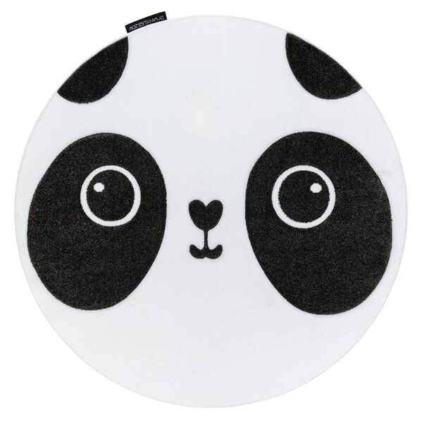 Covor PETIT PANDA cerc alb