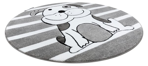 Covor PETIT PUPPY PUI cerc gri