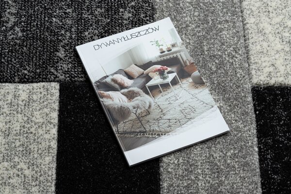 Covor Feel 5756/16811 DREPTUNGHIURI gri