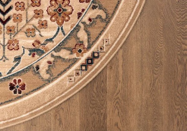 Covor lana rotund Amara light beige Selectează mărime: 133 X 133