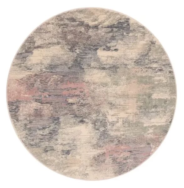 Covor lana rotund Orso alabaster Selectează mărime: 133 X 133