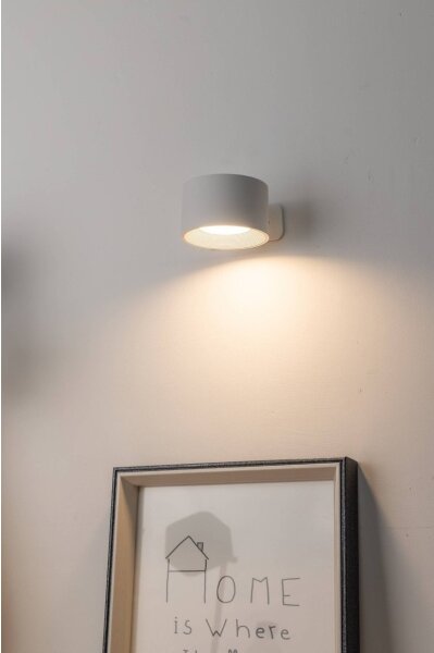 Eglo 74118 - Aplica de perete LED MURAGLIE, reîncărcabilă, dimmabilă, cu control tactil, 5W/5V, 2000 mAh, alb