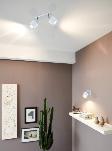 Eglo 97533 - Lampă spot VALBIANO 2xE14/10W/230V