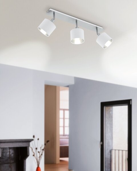 Eglo 97534 - Lampă spot VALBIANO 3xE14/10W/230V