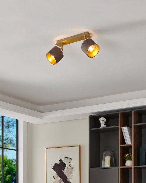 Eglo 97537 - Lampă spot VALBIANO 2xE14/10W/230V