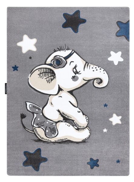 Covor PETIT ELEPHANT ELEFANT STEA gri