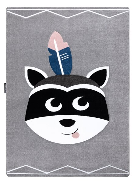 Covor PETIT RACCOON MUKKI gri
