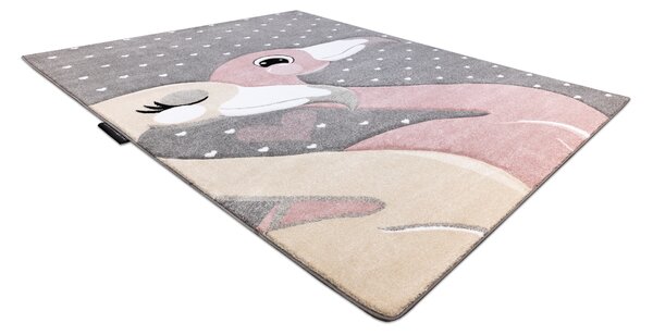 Covor PETIT FLAMINGOS INIMI gri
