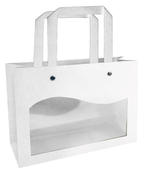 Pungi albe fereastra 150x200x75mm SET 10 buc