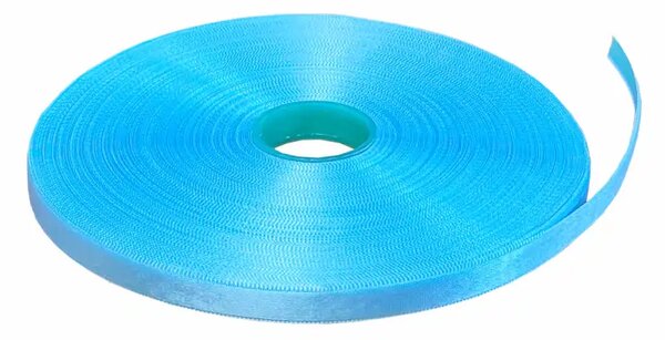 Panglica Dublu Satinata bleu 10 mm, satin 50 m