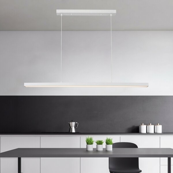 Brilagi - Lustru LED suspendat pe cablu PAXIS LED/30W/230V 120 cm alb