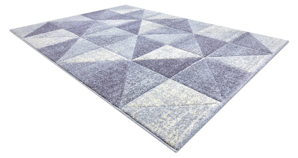 Covor Feel 5672/17944 triunghiurile bej/violet