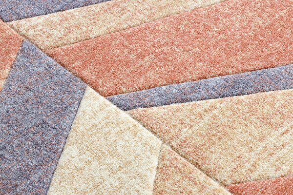 Covor Feel 5673/17931 Spic bej/teracotă/violet