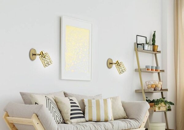Candellux York lampă de perete 1x40 W alamă 91-70098