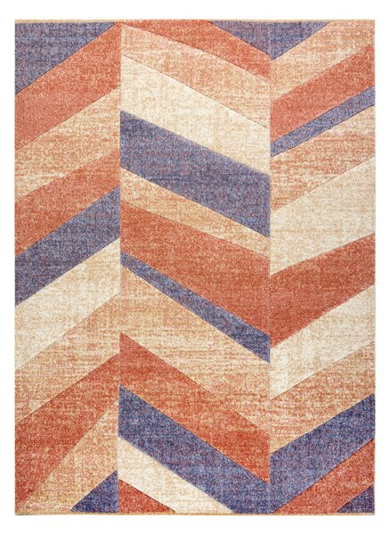 Covor Feel 5673/17931 Spic bej/teracotă/violet