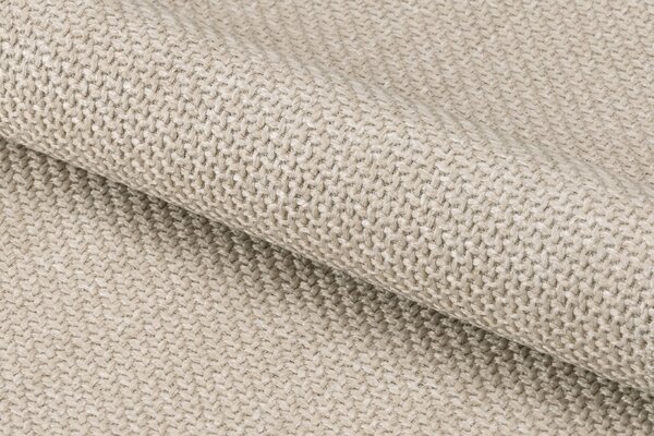 MAZZONI EXPORT SARETTA Bej (material Basel 24) - SCAUN MODERN PIVOTANT TAPIȚAT PENTRU SALON/SUFRAGERIE/BIROU LOFT